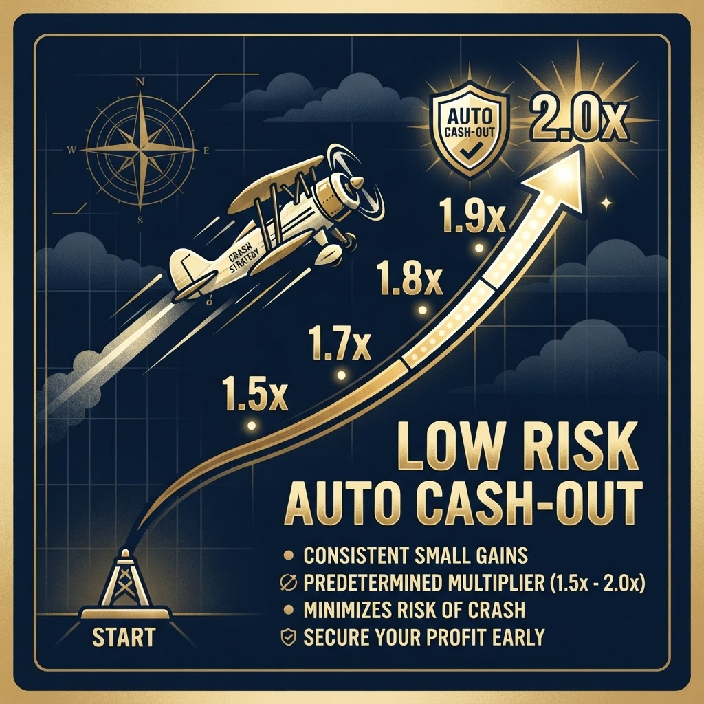 Low Risk Auto Cash-Out strategy illustration