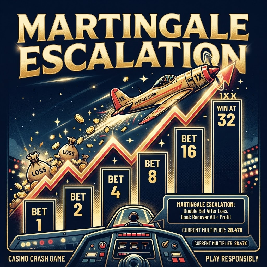 Martingale Escalation strategy illustration