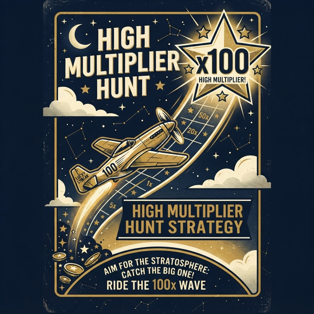 High Multiplier Hunt strategy illustration